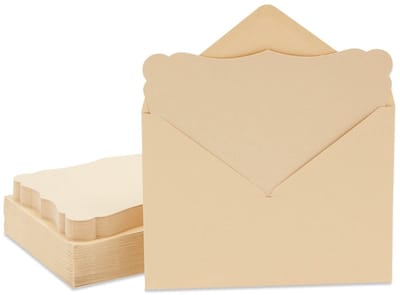 Dailygoods- Uitnodigingen 50-pack - Gestanste Uitnodigingen - Bijpassende Enveloppen - 13 x 18 cm - Feestuitnodigingen - Kinderfeestje - Feestkaarten