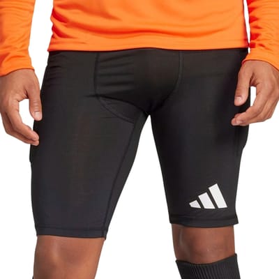 adidas Performance Squadra 25 Korte Keeperslegging met Padding - Heren - Zwart