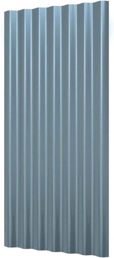 Dakplaten - Profielplaten - Dakbedekking - Weerbestendig - 36 stuks 80x36cm - Grijs