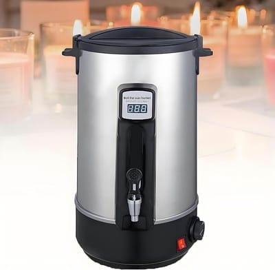Wasmelter Kaarsen - Smeltpot Wax - Kaarsen Maken - Roestvrij Staal - 8L tot 35L