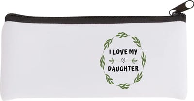Akyol - i love my daughter Etui - Dochter - liefste dochter - verjaardag - cadeautje voor dochter - dochter artikelen - kado - geschenk - 20 bij 9 cm
