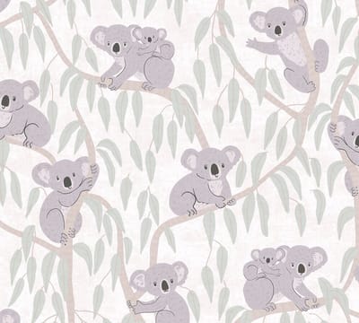 PANDA'S IN DE BAMBOE BEHANG | Jungle - Beige Crème Groen - A.S. Création Lilly & Luis