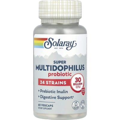 Super Multidophilus, 30 Miljard, 60 Plantaardige Capsules (15 Miljard Kve/Capsule)