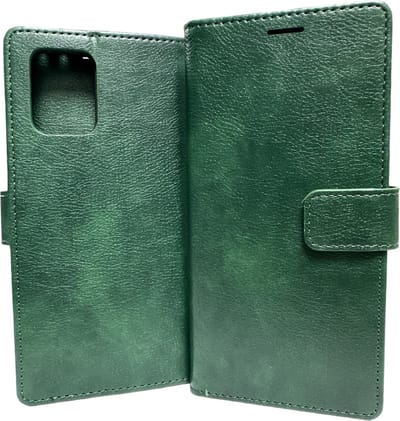 Portemonnee Book Case Hoesje Geschikt voor: Samsung Galaxy S10 Lite 2020 - groen