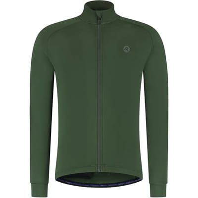 Rogelli Essential II Heren Fietsshirt - Lange Mouw - Groen