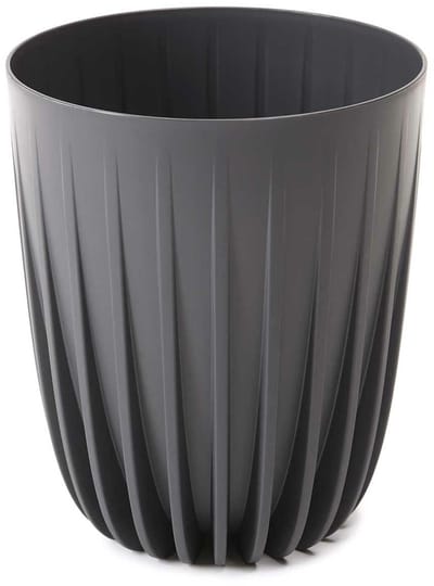 Stripped ECO Recycling - Bloempot - Recycled kunststof - Schaalvorm - Met binnenpot - Lichtgewicht