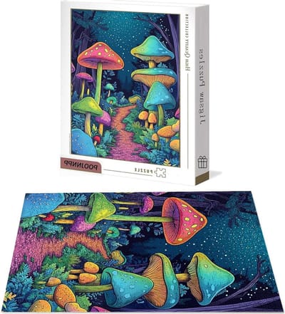 Puzzel 1000 stukjes - Legpuzzel Volwassenen - Ontspanning Thuis - Houten Kwaliteit - 75x50cm - Bos