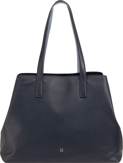 DuDu Pauline Shopper Tas Leder 36 cm - 18 L - navy