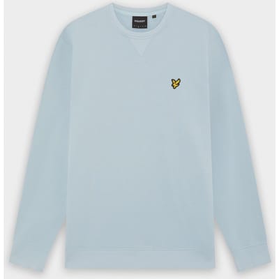 Lyle & Scott Sweat Crewneck Opal Blauw - Maat S - Heren - Sweaters