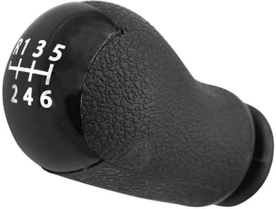 Dailygoody - 6-speed gear shift lever - Vervangende versnellingspook - Modern design - Zwart met glanzende afwerking - Geschikt voor Ford modelle