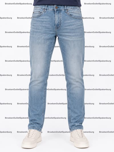 Cast Iron jeans 5-pocket slim fit blauw grijs - 3632