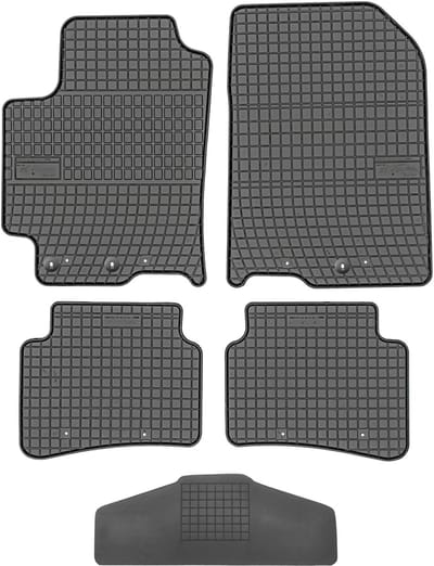 Frogum Max-Dywanik - Autogummatten - Kia Rio IV - 2017-2023 - Voor - Zwart