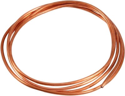 Zachte Koperen Pijp voor Koelsystemen en Elektrische Apparatuur - Spiralen van 2M voor Generators en Transformatoren