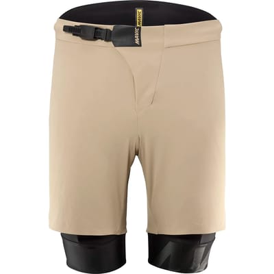 Mavic Crosstrail Korte Broek Beige M Man