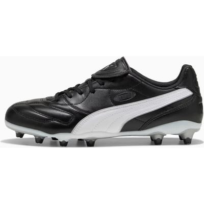 PUMA KING LIGA FG/AG Unisex Sportschoenen - Puma Black-Puma Silver-Puma White