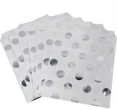 Scoby - Traktatiezakjes - Uitdeelzakjes - Treat Bags - 13x18 CM - Set van 25 - Stippen Patroon