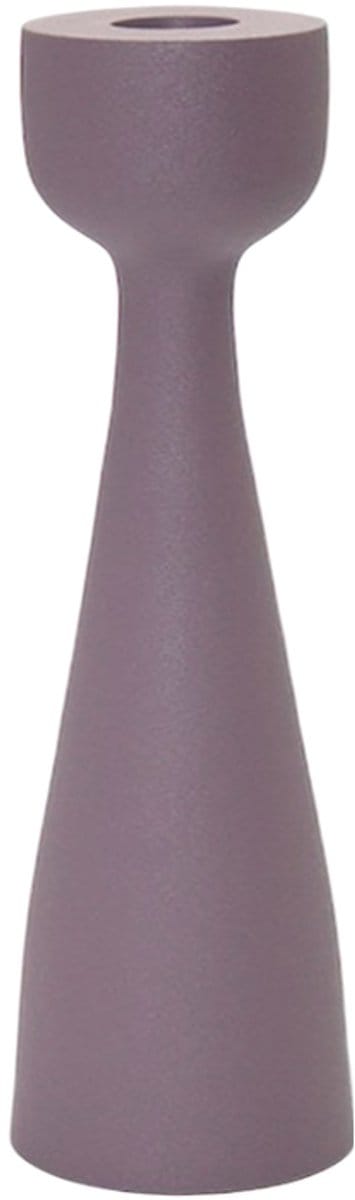 by Mooss - Paudar - Kandelaar - Purple - Gepoedercoat - Metaal - 23 cm - Ã˜ 6 cm - Paars - Lila