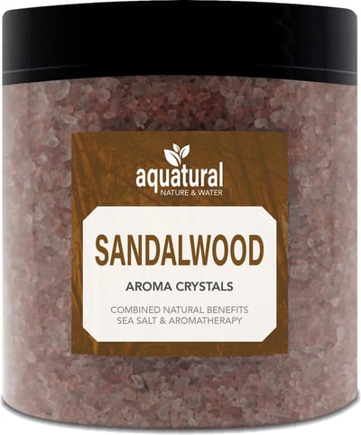Aquatural Sandelhout Badzout - 350 g - bad kristallen