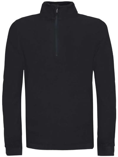 Rock Experience Tempus Fleece Met Halve Rits Zwart 2XL Man