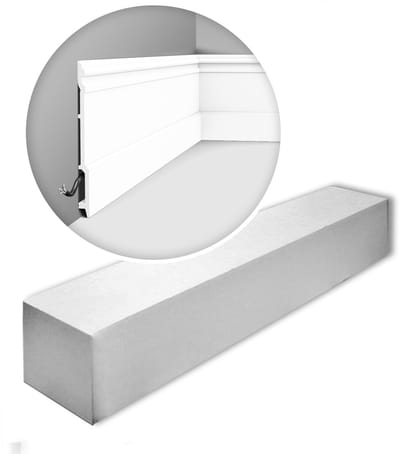 Orac Decor SX191-box LUXXUS HIGH RISE 1 doos 9 stukken Plint 18 m