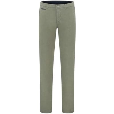 Com4 Broek Modern Chino Uni Cotton Groen / male