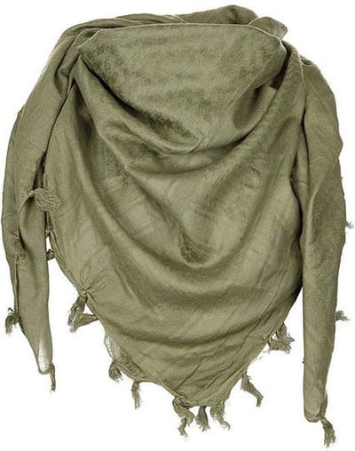 Shemagh - PLO Sjaal - supersoft groen