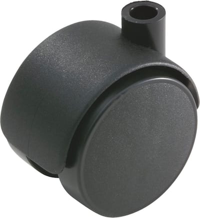 Wurth - Dubbel meubelwiel, draaibaar, hard - Dubbel meubelwiel Met hard loopvlak x 4 st - 30 kg
