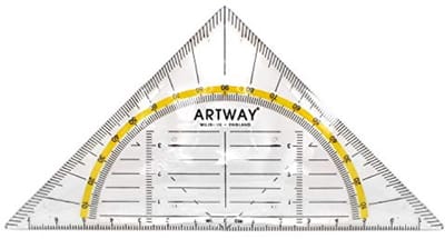 Geometrie Set Vierkant 16cm - Perfect voor Technisch Tekenen