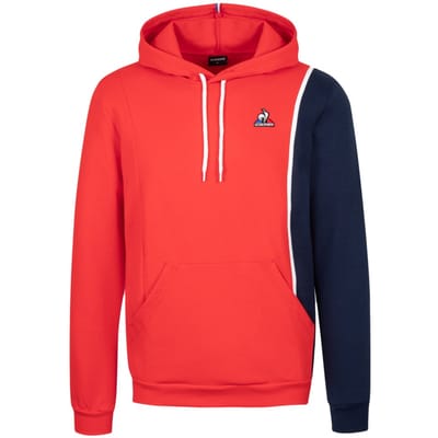 Le Coq Sportif Hoodie Saison 1 N°1 M Rode - Fashion Wear - Volwassen