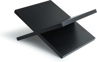 Lifa Living Boekenstandaard Reims - Hout - Zwart - 37 x 30 x 19 cm