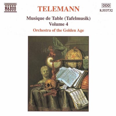 Orchestra Of The Golden Age - Telemann: Tafelmusik Volume 4 (CD)