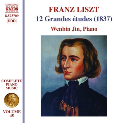 Wenbin Jin - Liszt: 12 Grandes Études (1837) (CD)