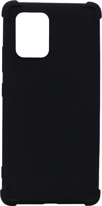 Siliconen Antishock hoesje geschikt voor Xiaomi Redmi Note 12 5G | Bumpercase Back Cover | TPU Case Backcover Achterkant Beschermhoes | Zwart