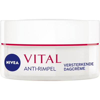 NIVEA VITAL Anti-Rimpel Versterkende Dagcrème voor Vrouwen - Moisturizer - Gezichtscreme - Voor Rijpere Huid - 50 ml