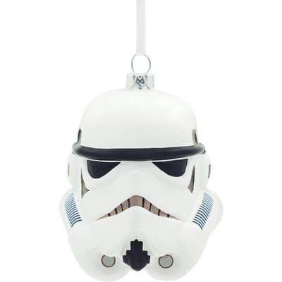 Hallmark Star Wars Glass Ornament - Stormtrooper Helmet