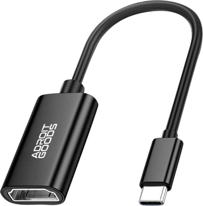 AdroitGoods Usb-C Naar HDMI Adapter - 4K @30Hz - Zwart