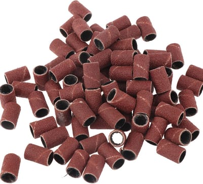 Nifkos - Schuurrolletjes Nagelfrees - 180 grit - 100 stuks - Schuurrolletjes 180 - Schuurrol - Schuurrollen - Schuurrolletjes 180 - Schuurrollen 180 grit - Schuurhulzen - Sanding bands nagels - Sanding bands nails