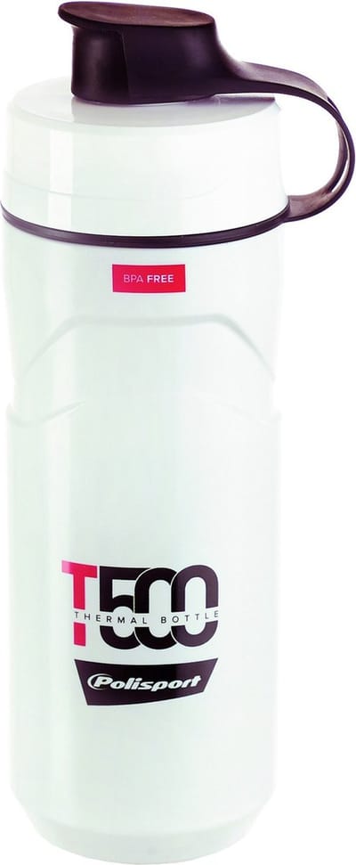 POLISPORT THERMAL BOTTLE T500 WHITE/RED