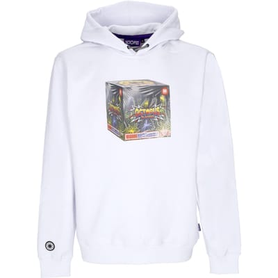 Blaster Hoodie Witte herenhoodie