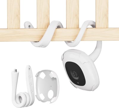 flexibele twistcliphouder voor Nanit Pro Smart Babyfoon, flexibele twistbeugel voor Nanit Pro Smart Babyfoon, geen boren nodig