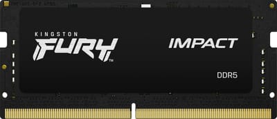 Kingston Fury Impact KF548S38IBK2-64 - Laptopgeheugen - DDR5 - 64GB - 4800 MHz - SODIMM - CL38 - 1x 64 GB