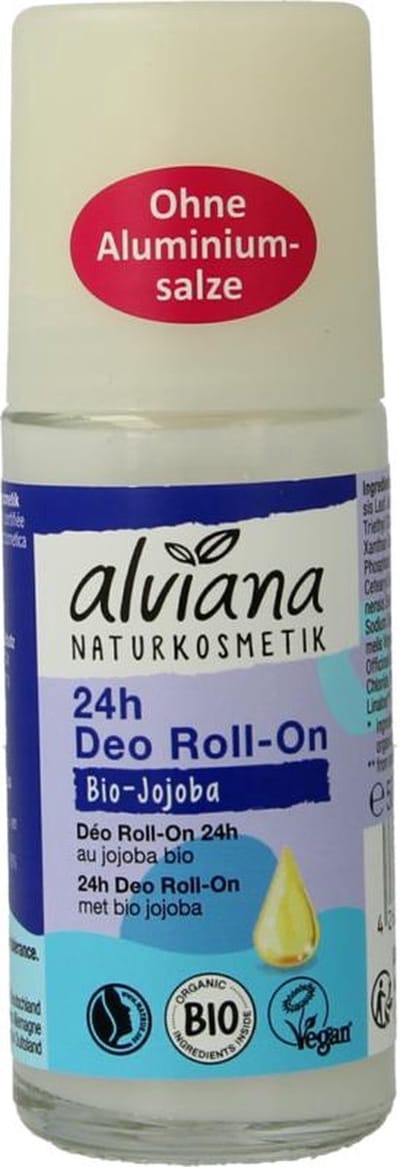 Alviana Deo roll-on organic jojoba 50 Milliliter
