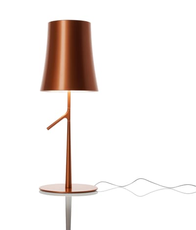 Foscarini Birdie tafellamp - koper - dimbaar
