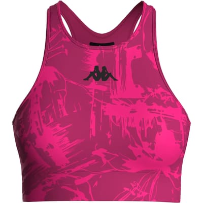 Kappa Irrana Pro Mouwloos T-shirt Roze L Vrouw