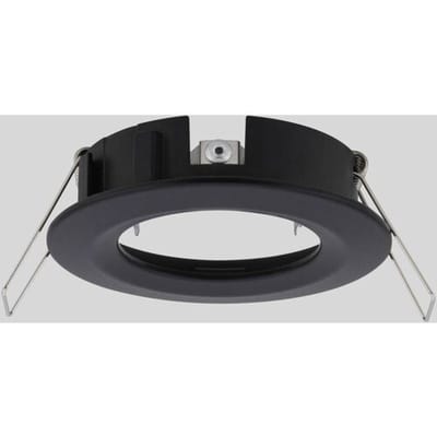 Inbouwlamp Choose Basisset star IP44 rond 78 mm max. 3x10W 230V dimbaar Zwart mat