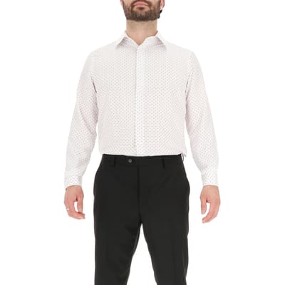 Scotch & Soda 4 Way Stretchdress Shirt White Größe: 39 | Business hemden Outlet | Herren | Weiß