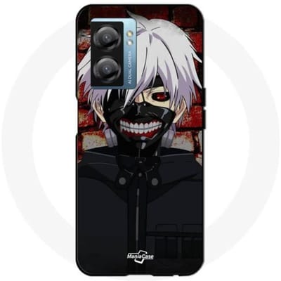 Coque - Maniacase - Oppo A77 5G - Anime Tokyo Ghoul Kaneki ken - Souple - Noir