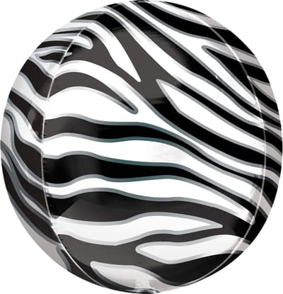 Amscan - Folieballon ORBZ Zebra print (45 cm)