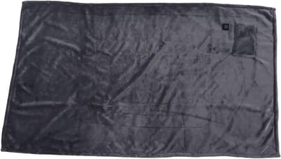 Verwarmde deken - Elektrische plaid - Comfort verhogen - Automatische uitschakeling - 140 x 80cm - Grijs