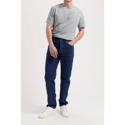 Mud Jeans John Mid Straight Stone Indigo Größe: W28L32 | Straight Jeans Outlet | Herren | Blau